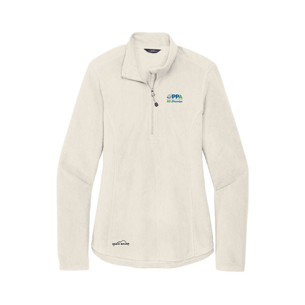 RFxP and PPA - Eddie Bauer Ladies 1/2-Zip Microfleece Jacket