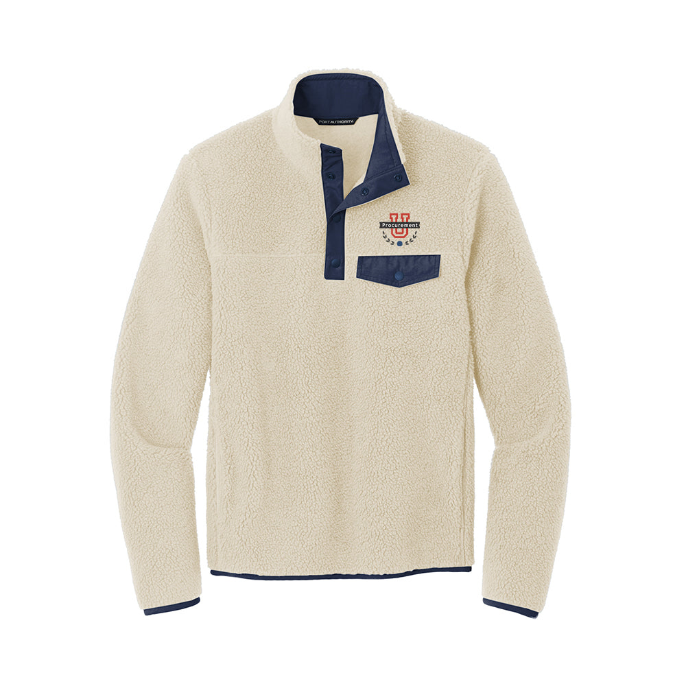 Procurement U - Port Authority Camp Fleece Snap Pullover