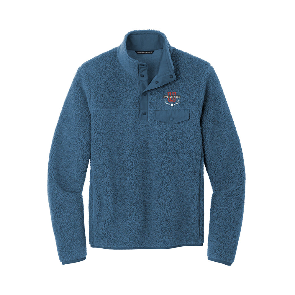 Procurement U - Port Authority Camp Fleece Snap Pullover