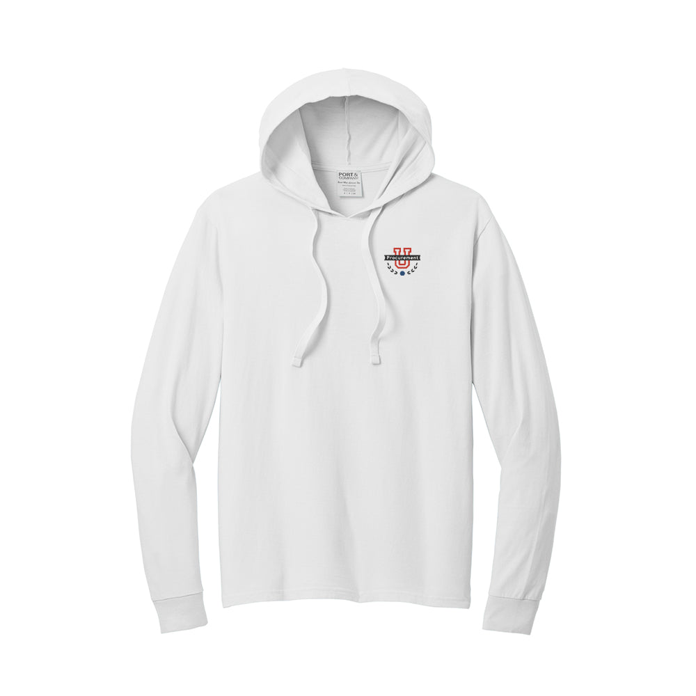 Procurement U - Port & Company Beach Wash Garment-Dyed Pullover Hooded Tee