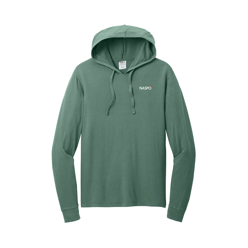 NASPO - Port & Company Beach Wash Garment-Dyed Pullover Hooded Tee