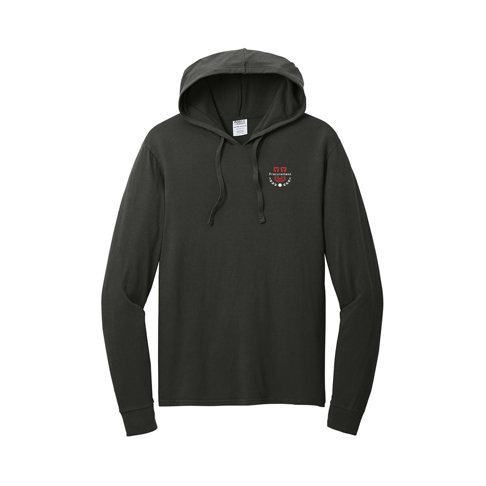 Procurement U - Port & Company Beach Wash Garment-Dyed Pullover Hooded Tee