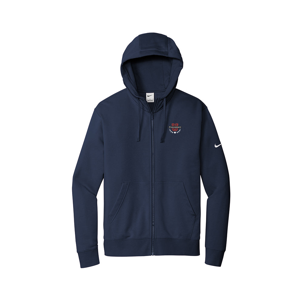 Procurement U - Nike Club Fleece Sleeve Swoosh Full-Zip Hoodie