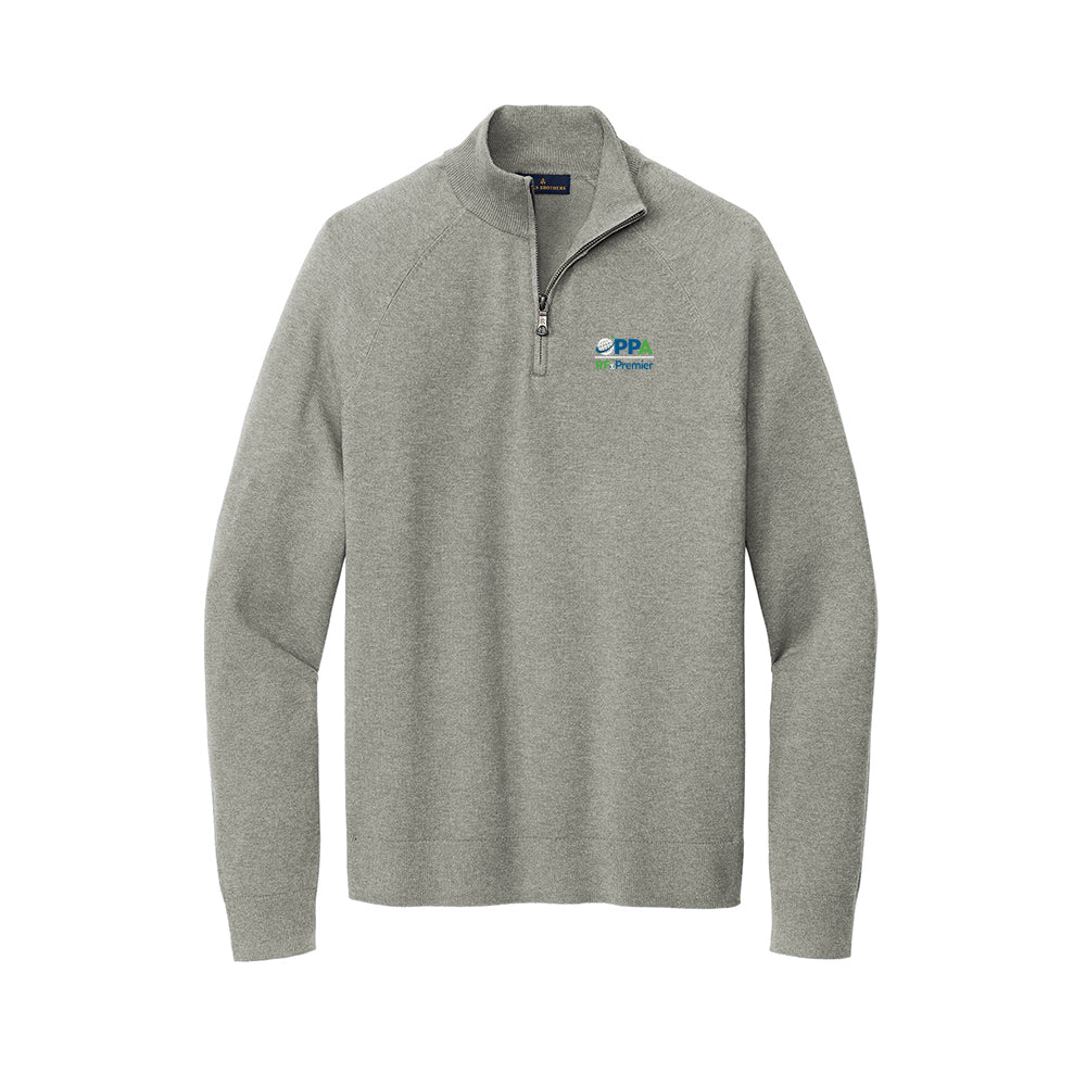 RFxP and PPA - Brooks Brothers Cotton Stretch 1/4-Zip Sweater