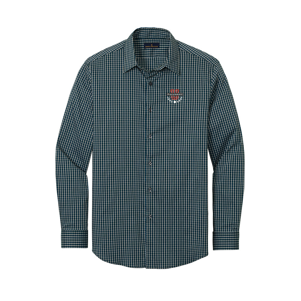 Procurement U - Brooks Brothers Tech Stretch Patterned Shirt