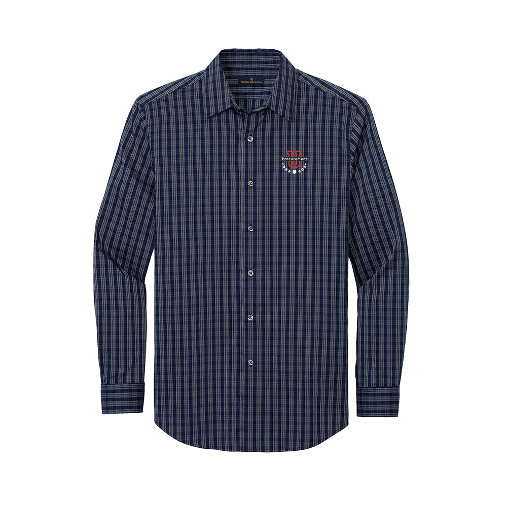 Procurement U - Brooks Brothers Tech Stretch Patterned Shirt