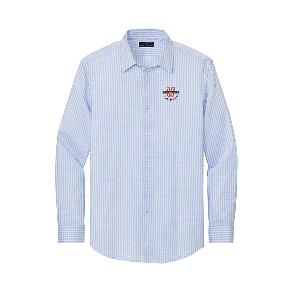 Procurement U - Brooks Brothers Tech Stretch Patterned Shirt