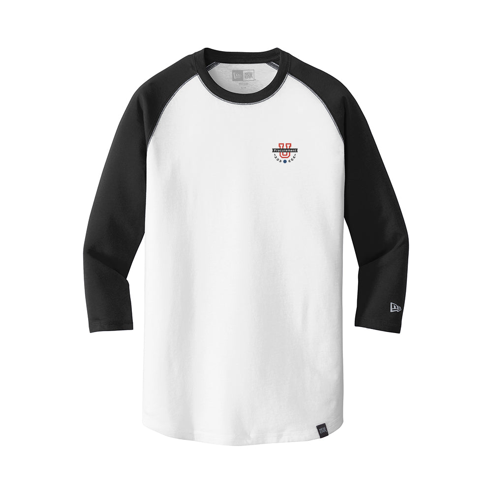 Procurement U - New Era Heritage Blend 3/4-Sleeve Baseball Raglan Tee