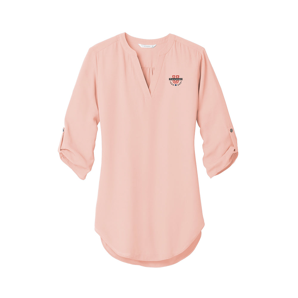 Procurement U - Ladies 3/4-Sleeve Tunic Blouse
