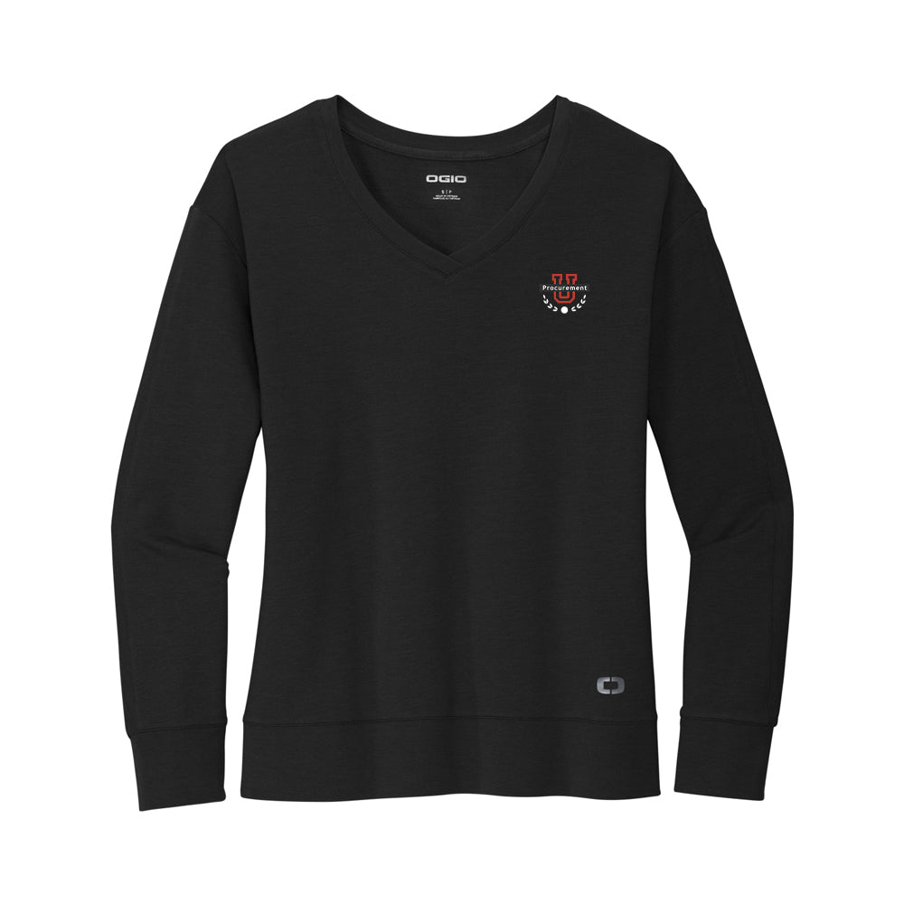 Procurement U - Ladies Long Sleeve V-Neck
