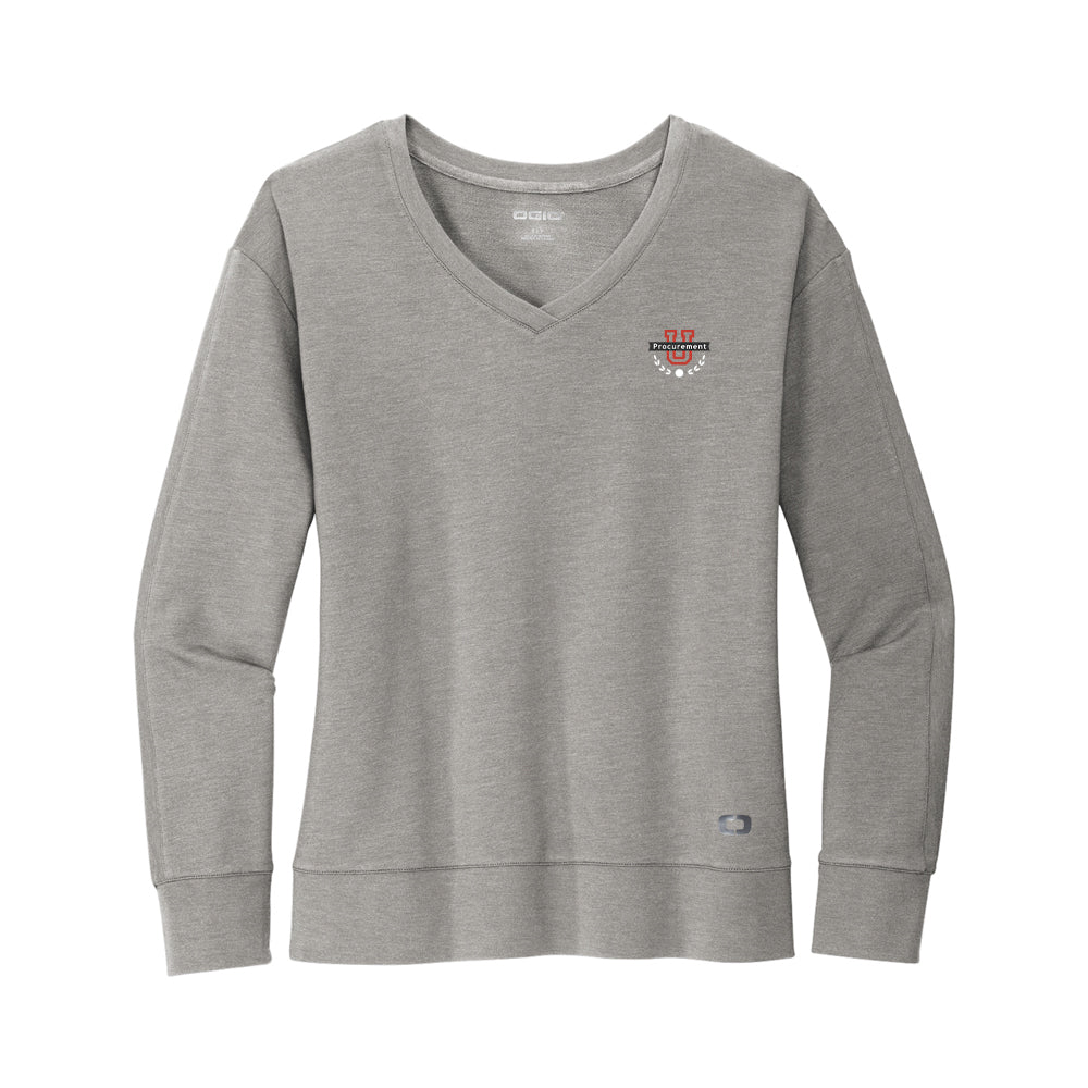 Procurement U - Ladies Long Sleeve V-Neck