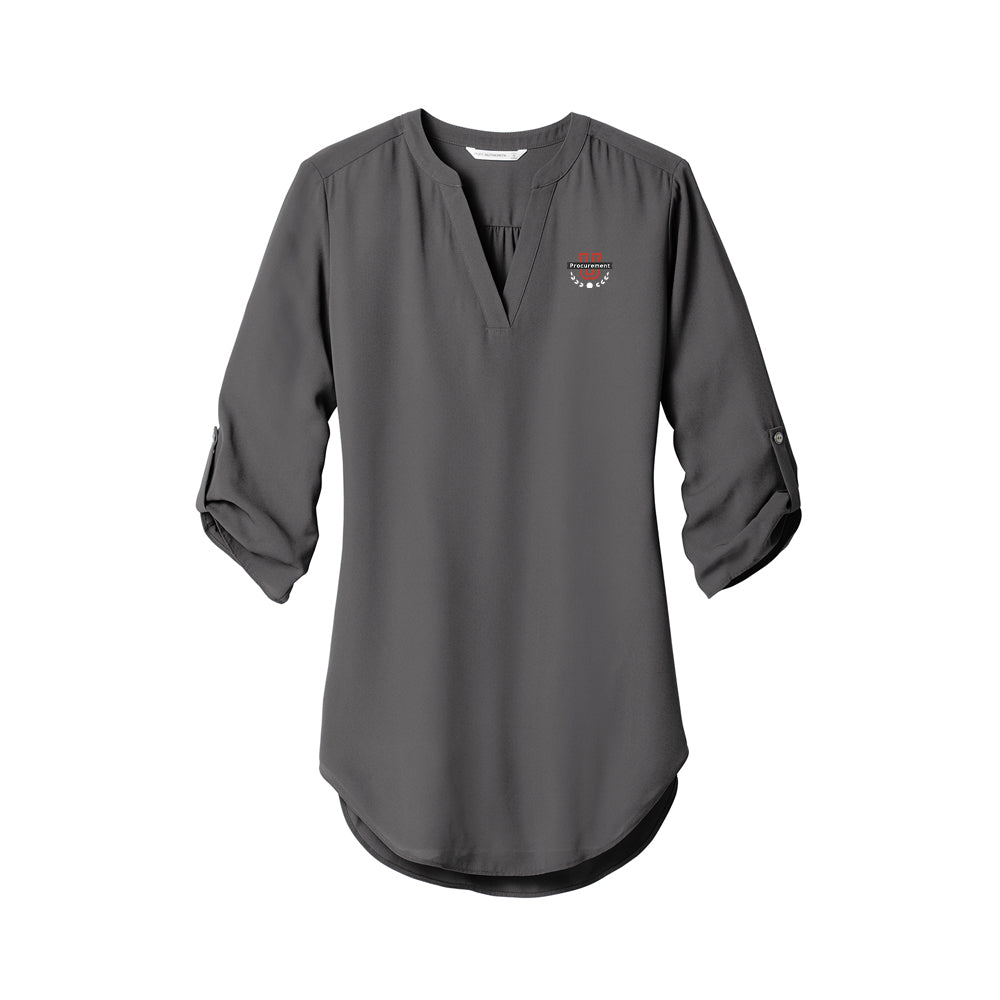 Procurement U - Ladies 3/4-Sleeve Tunic Blouse