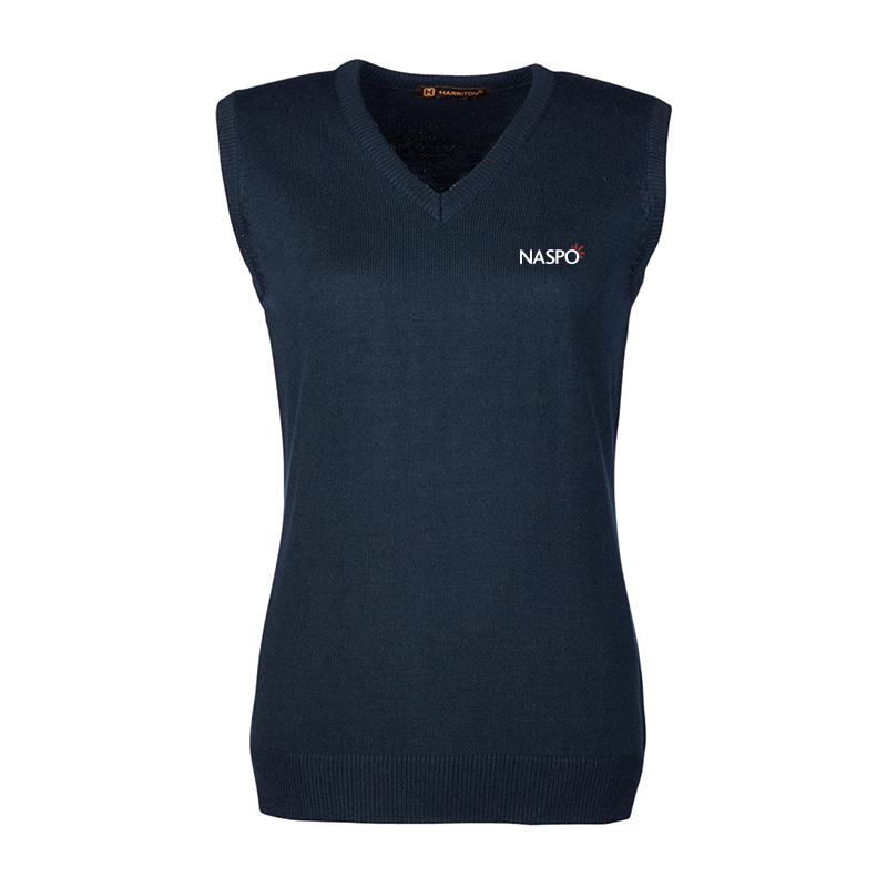 NASPO - Women's Pilbloc V-Neck Sweater Vest – NASPO Shop
