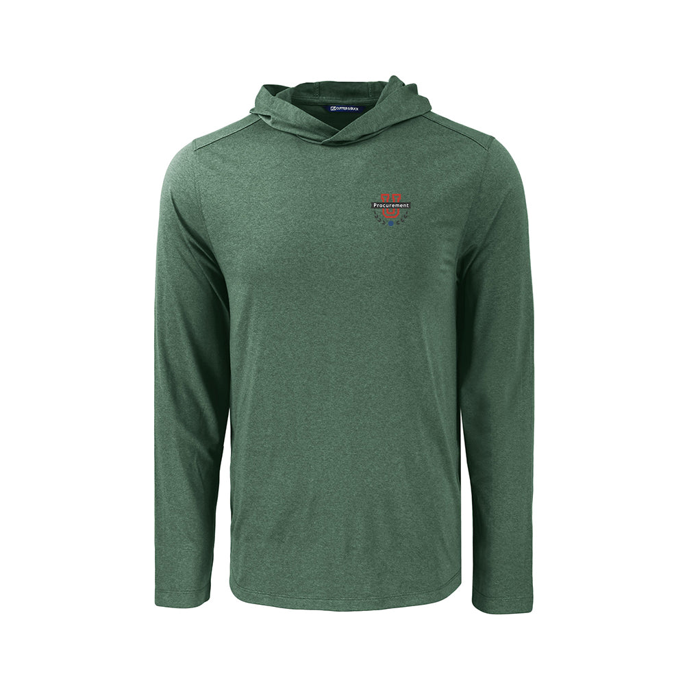 Procurement U - Cutter & Buck Coastline Epic Comfort Eco Recycled Mens Hooded Shirt