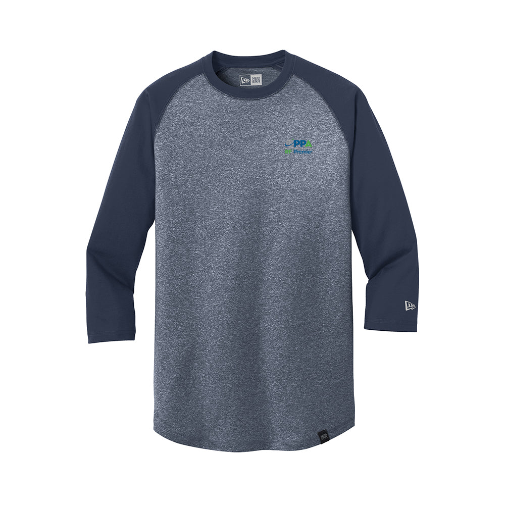 RFxP and PPA - New Era Heritage Blend 3/4-Sleeve Baseball Raglan Tee