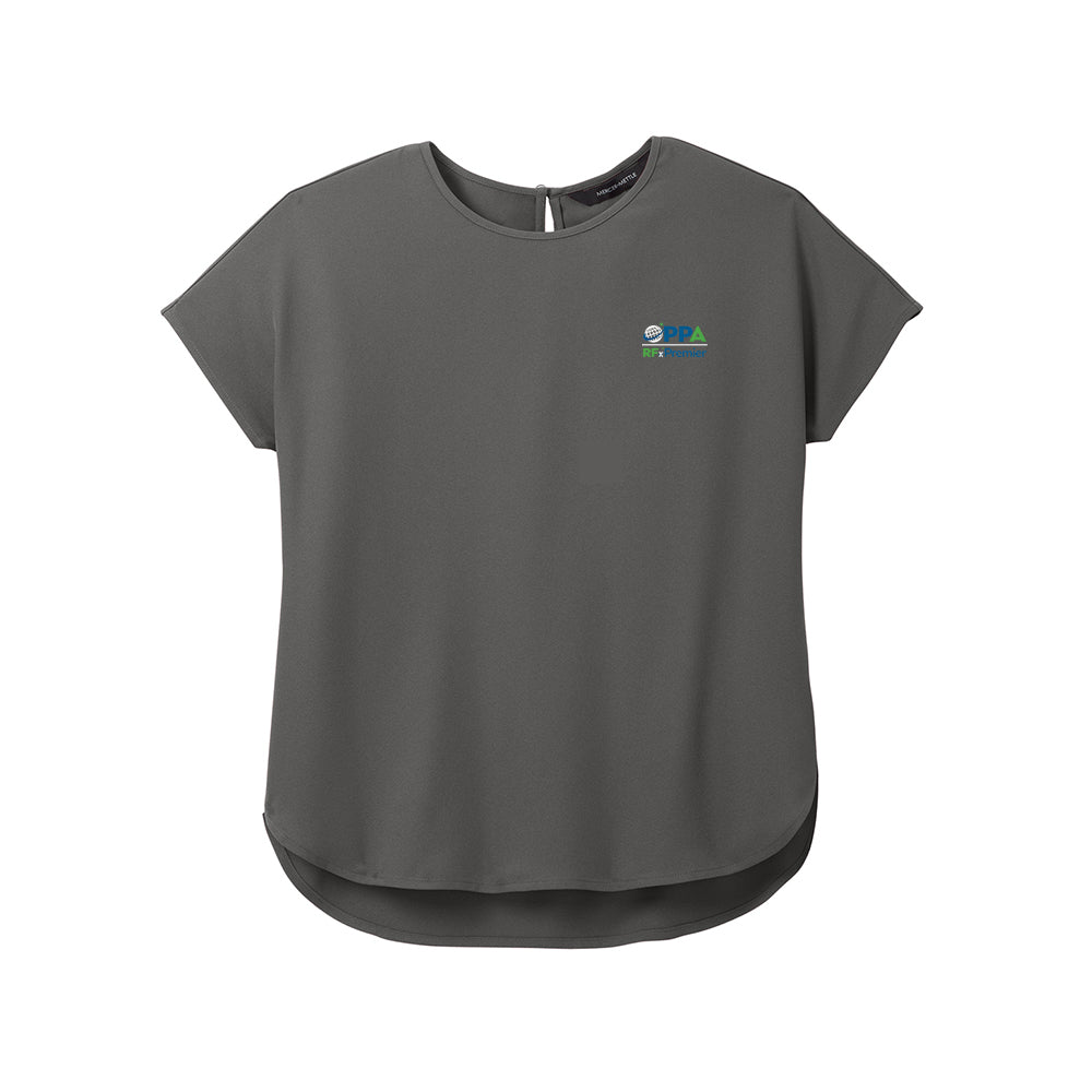 RFxP and PPA - Mercer+Mettle Women's Stretch Crepe Crew