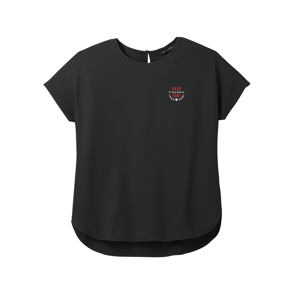 Procurement U - Mercer+Mettle Women's Stretch Crepe Crew