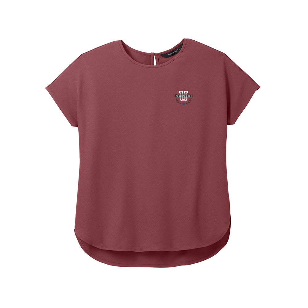 Procurement U - Mercer+Mettle Women's Stretch Crepe Crew