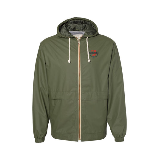 Procurement U - Vintage Hooded Rain Jacket