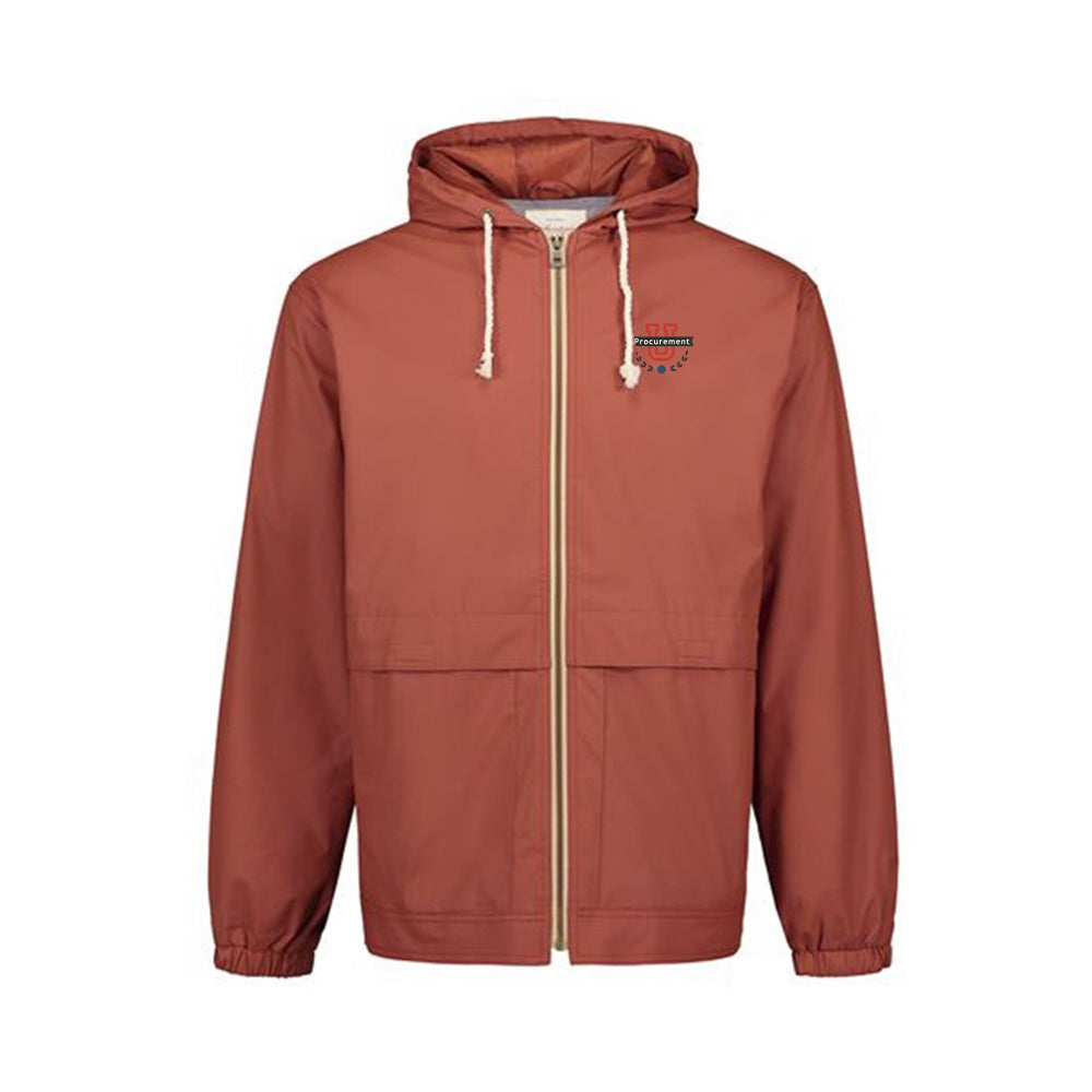 Procurement U - Vintage Hooded Rain Jacket