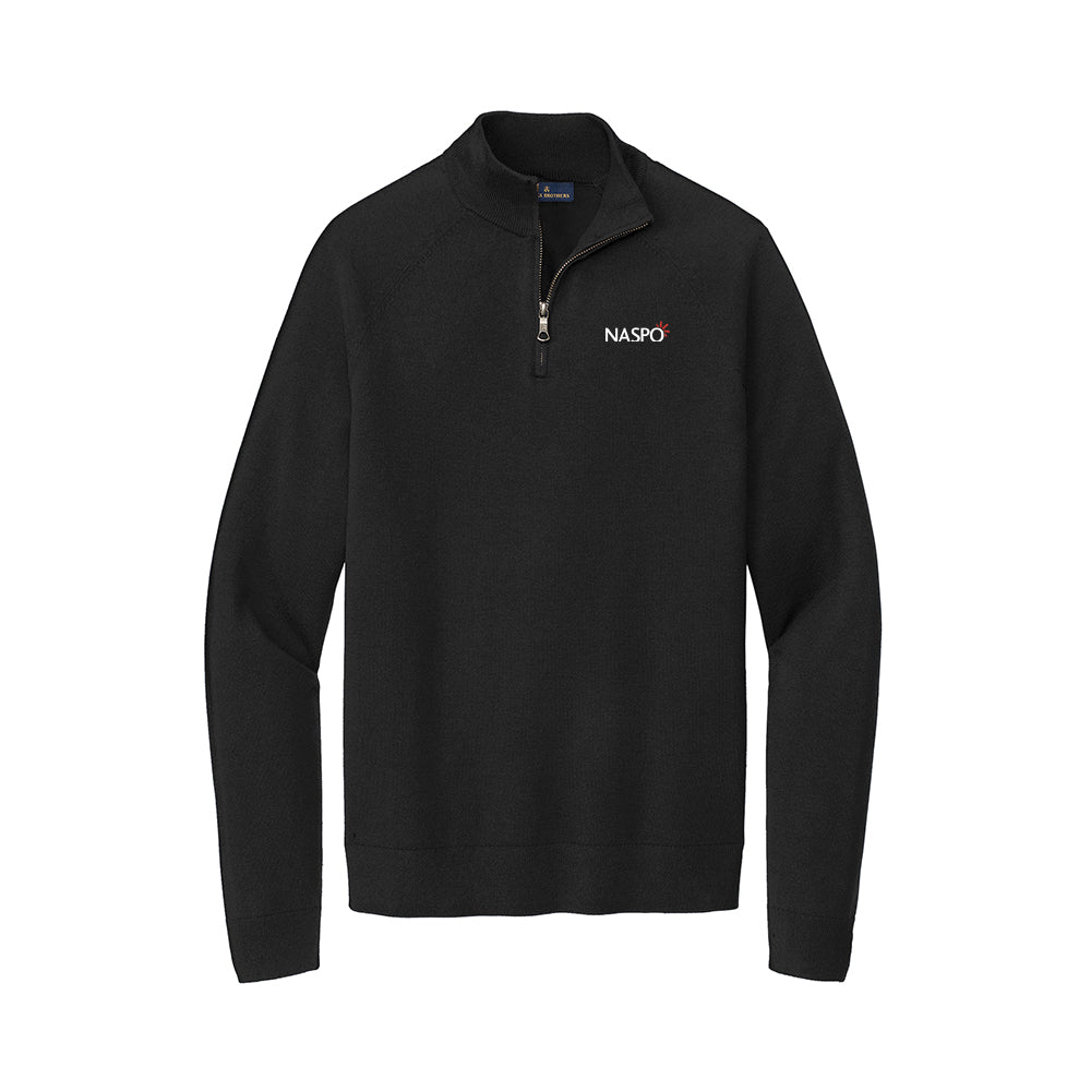 NASPO - Brooks Brothers Cotton Stretch 1/4-Zip Sweater