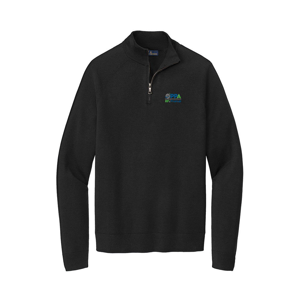 RFxP and PPA - Brooks Brothers Cotton Stretch 1/4-Zip Sweater