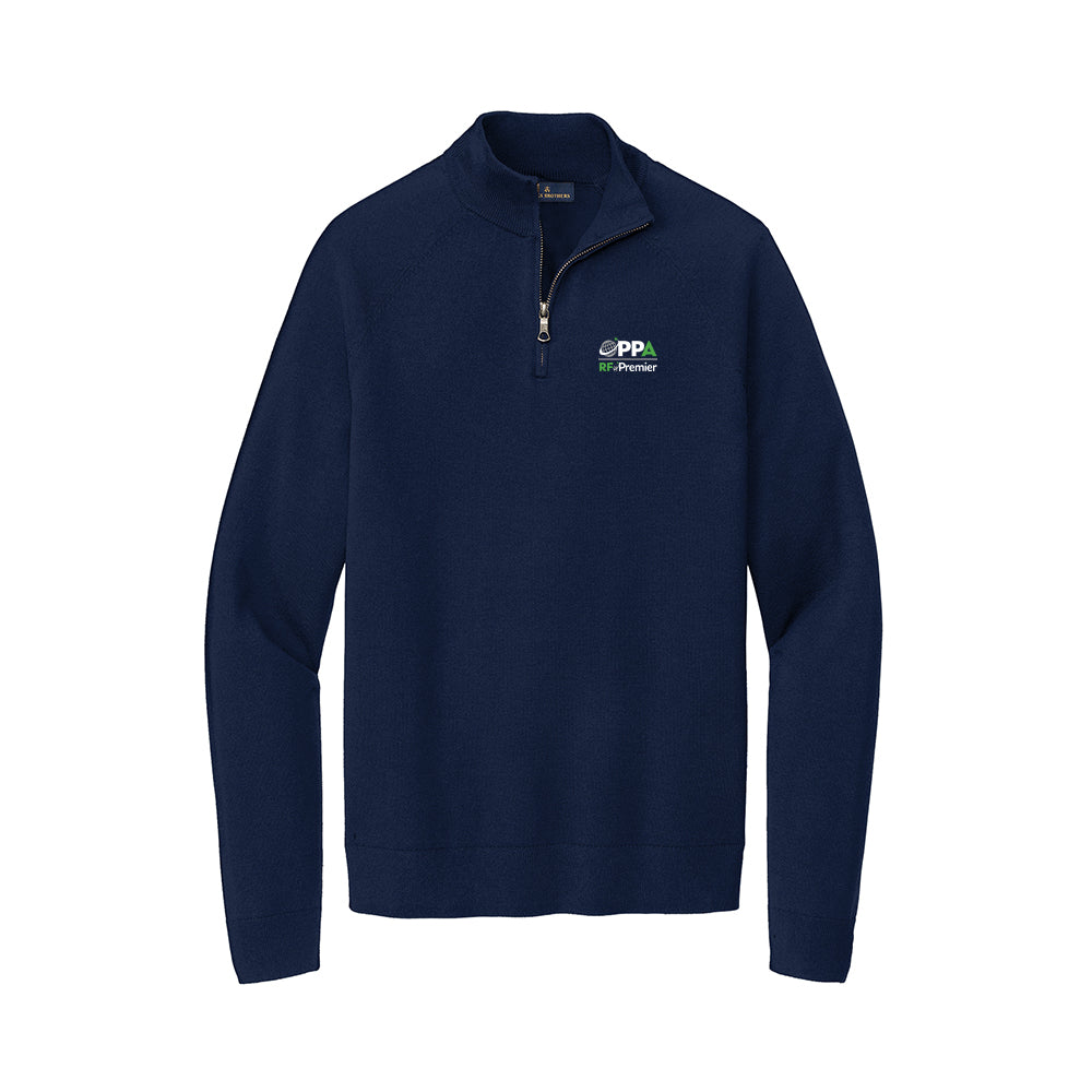 RFxP and PPA - Brooks Brothers Cotton Stretch 1/4-Zip Sweater
