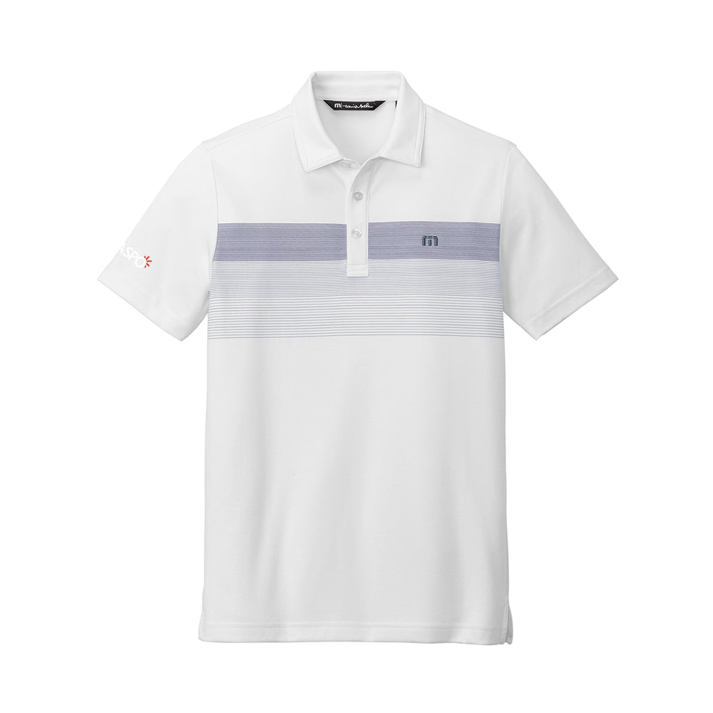 NASPO TravisMathew Coastal Chest Stripe Polo