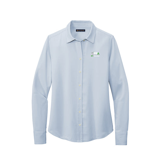 RFxP and PPA - Brooks Brothers Women's Full-Button Satin Blouse