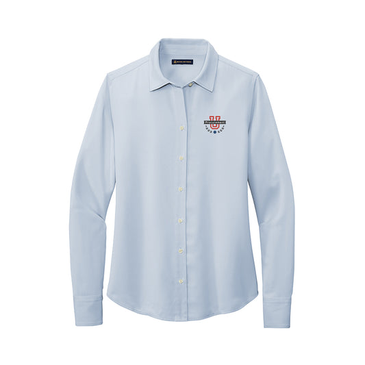 Procurement U - Brooks Brothers Women's Full-Button Satin Blouse