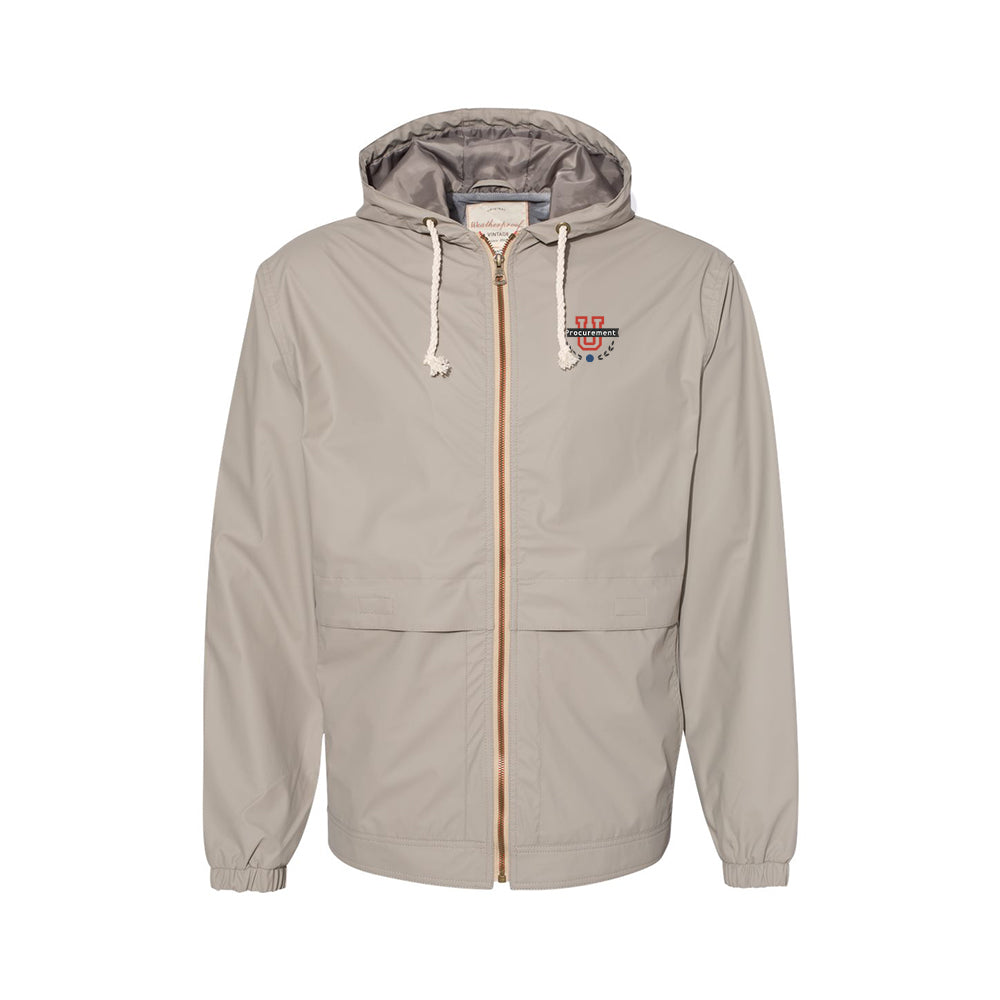 Procurement U - Vintage Hooded Rain Jacket