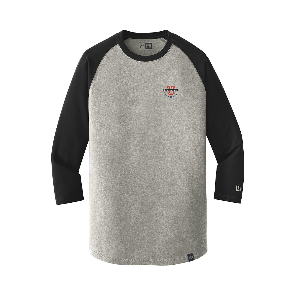 Procurement U - New Era Heritage Blend 3/4-Sleeve Baseball Raglan Tee
