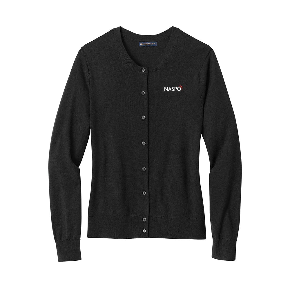 NASPO - Brooks Brothers Women's Washable Merino Cardigan Sweater