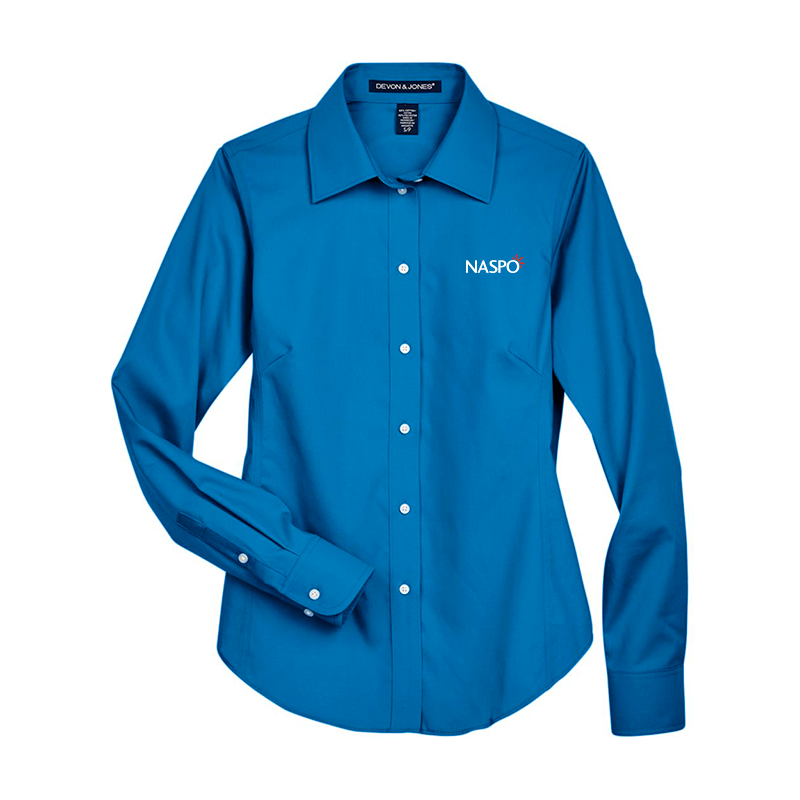 NASPO - Women's Crown Collection Oxford Woven Dress Shirt