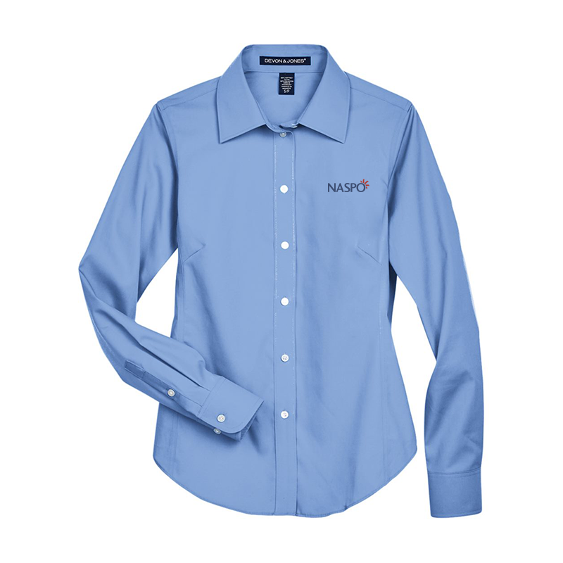 NASPO - Women's Crown Collection Oxford Woven Dress Shirt