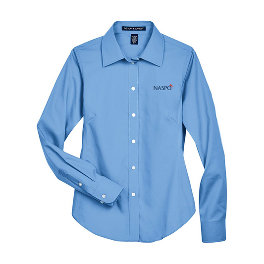 NASPO - Women's Crown Collection Oxford Woven Dress Shirt