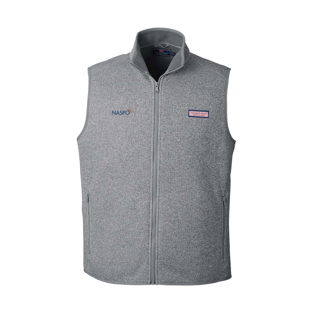 NASPO - Men's Mountain Sweater Fleece Vest