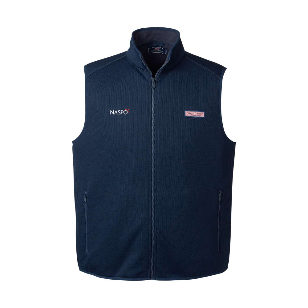NASPO - Men's Mountain Sweater Fleece Vest
