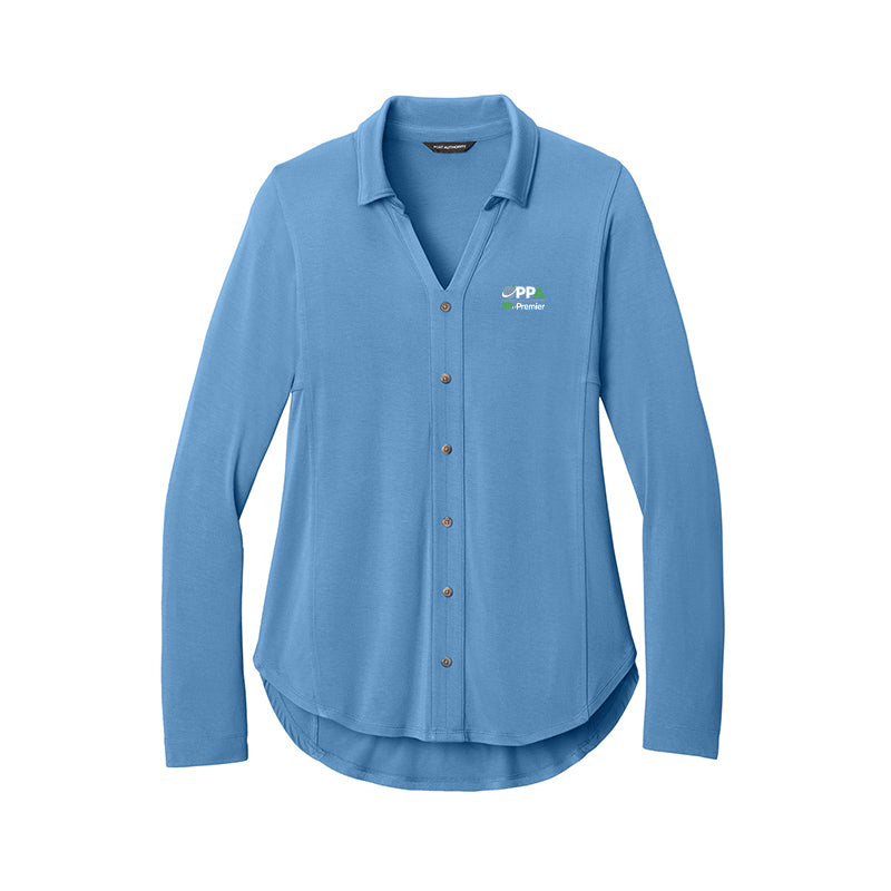 RFxP and PPA - Port Authority Women's Luxe Knit Button Tunic