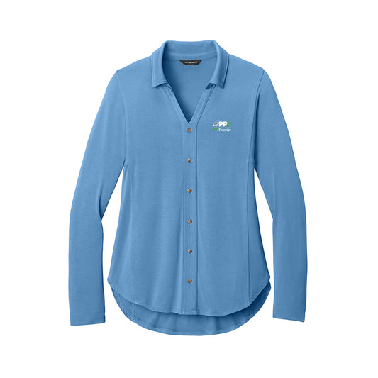 RFxP and PPA - Port Authority Women's Luxe Knit Button Tunic