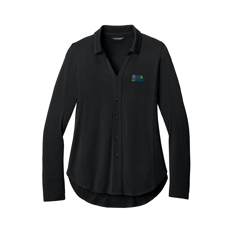 RFxP and PPA - Port Authority Women's Luxe Knit Button Tunic