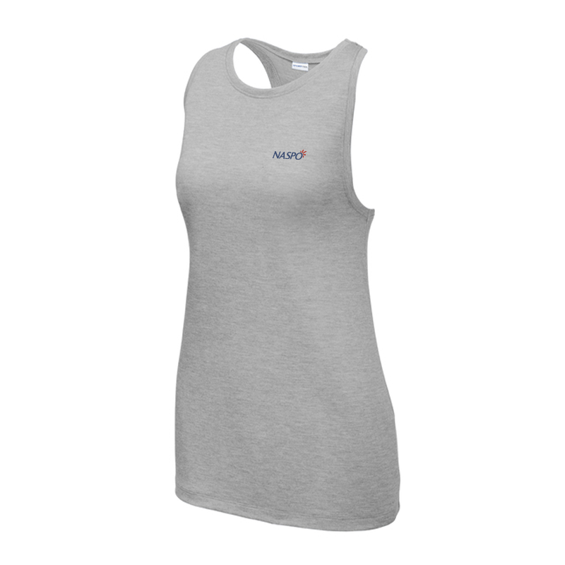 NASPO - Sport-Tek Women's PosiCharge Tri-Blend Wicking Tank