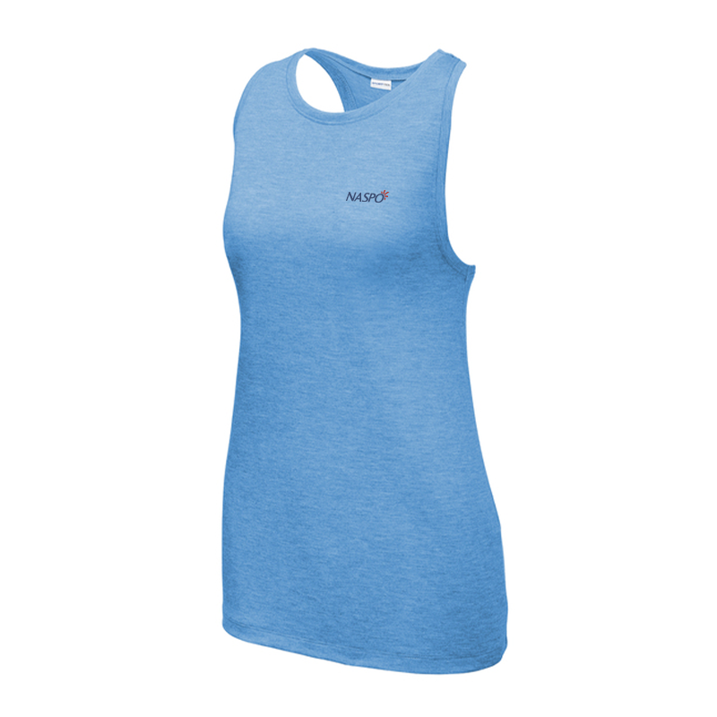 NASPO - Sport-Tek Women's PosiCharge Tri-Blend Wicking Tank