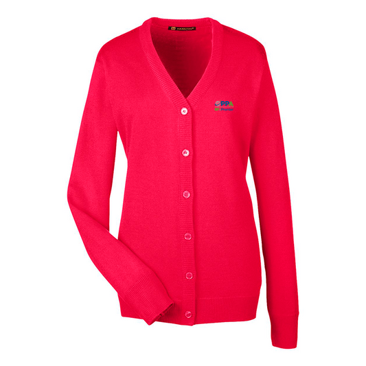 RFxP and PPA - Women's Pilbloc V-Neck Button Cardigan Sweater