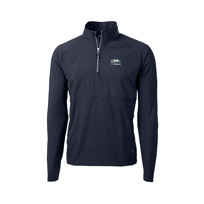 RFxP and PPA - Cutter & Buck Adapt Eco Knit Hybrid Recycled Mens Quarter Zip