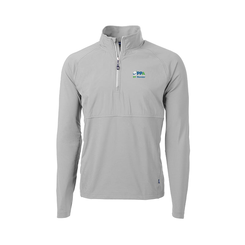 RFxP and PPA - Cutter & Buck Adapt Eco Knit Hybrid Recycled Mens Quarter Zip