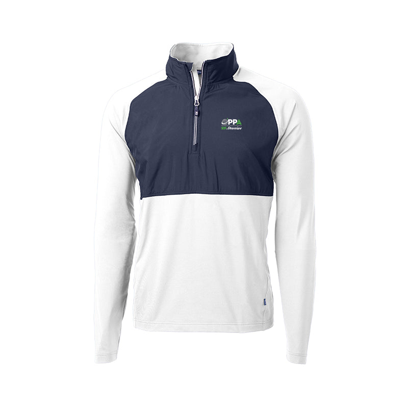 RFxP and PPA - Cutter & Buck Adapt Eco Knit Hybrid Recycled Mens Quarter Zip