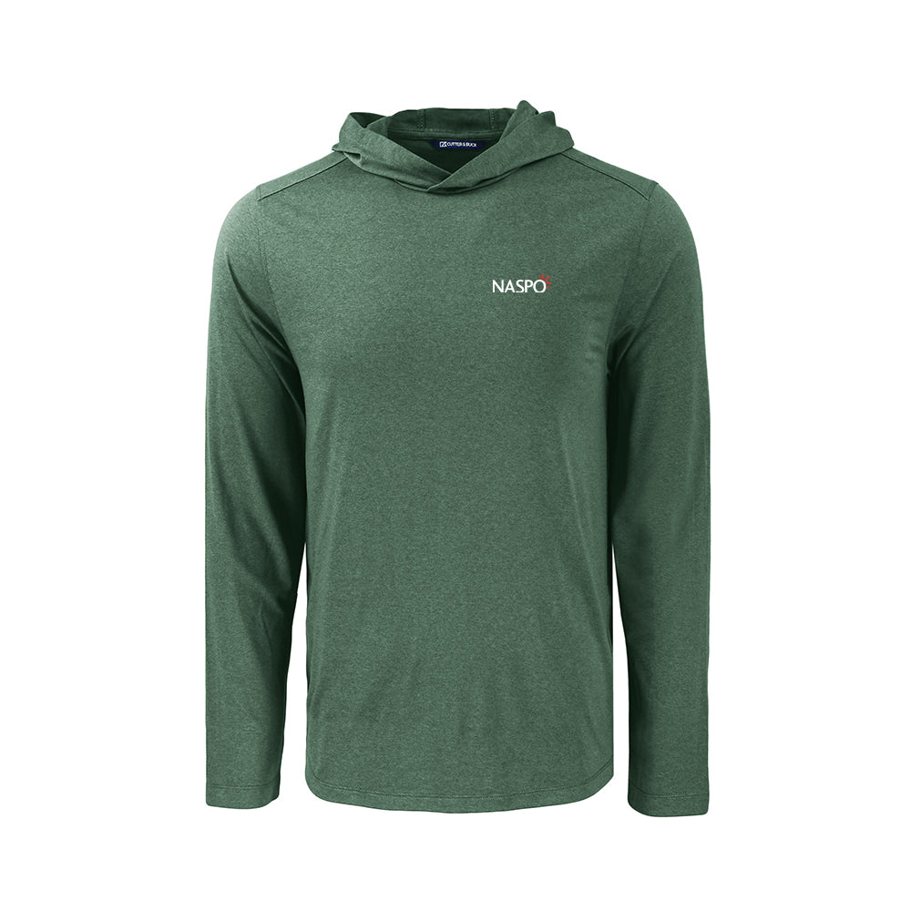 NASPO - Cutter & Buck Coastline Epic Comfort Eco Recycled Mens Hooded Shirt