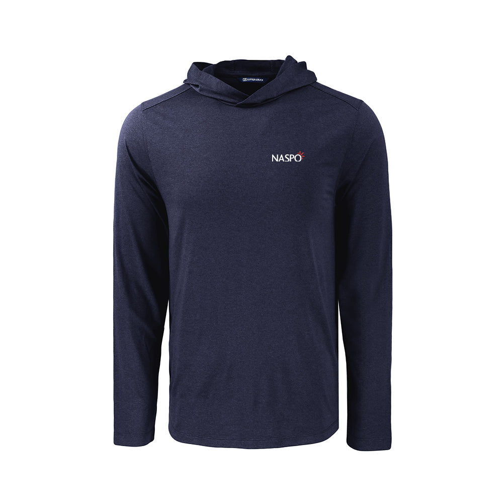 NASPO - Cutter & Buck Coastline Epic Comfort Eco Recycled Mens Hooded Shirt