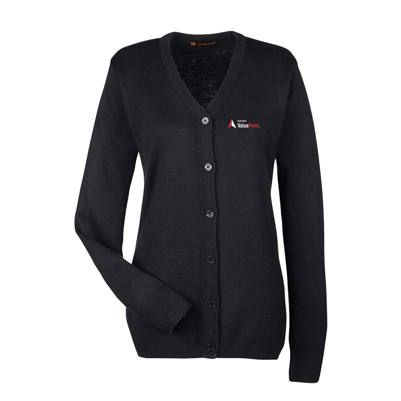 Value Point - Women's Pilbloc V-Neck Button Cardigan Sweater